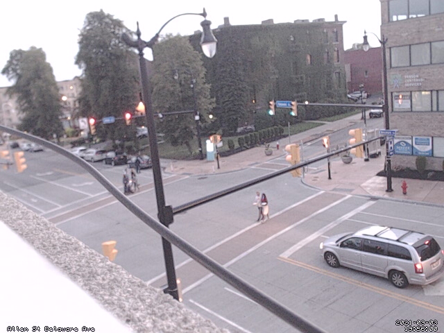 Allen Street and Delaware Avenue, Buffalo, NY.
